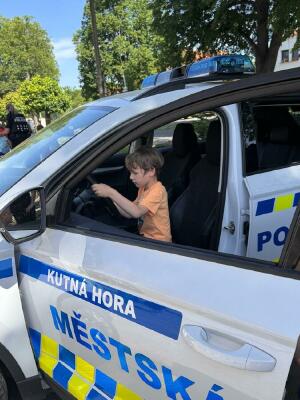 Návštěva městské policie