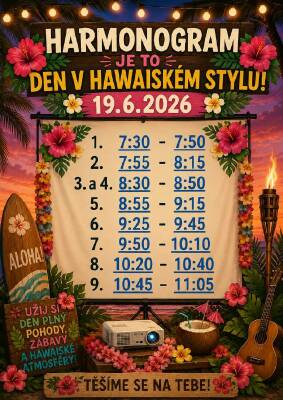 Den v havajském stylu, akce ŽP 19. 6.